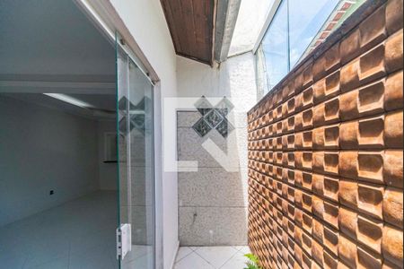 Varanda da Sala de casa de condomínio para alugar com 2 quartos, 50m² em Vila João Ramalho, Santo André