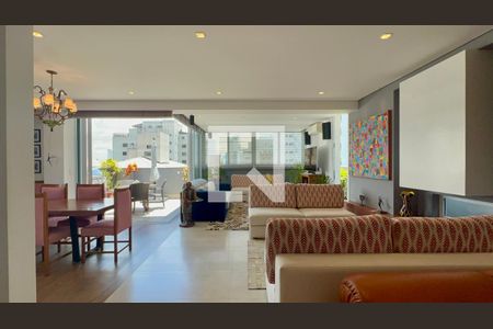 Sala de apartamento à venda com 3 quartos, 325m² em Jardim Paulista, São Paulo