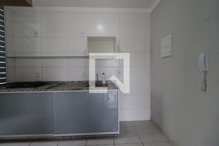 Cozinha de apartamento para alugar com 2 quartos, 49m² em Adelino Simioni, Ribeirão Preto