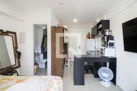 Sala/Quarto/Cozinha de kitnet/studio para alugar com 1 quarto, 24m² em Belenzinho, São Paulo