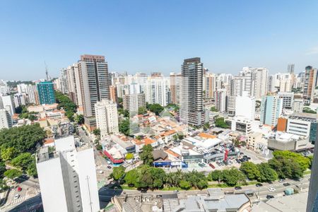 Vista da Sacada da Sala de apartamento para alugar com 1 quarto, 42m² em Perdizes, São Paulo