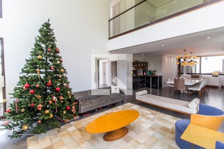 Sala  de casa de condomínio à venda com 5 quartos, 640m² em Colinas da Anhanguera, Santana de Parnaíba