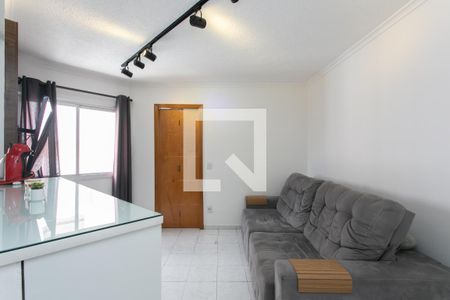 Sala de apartamento à venda com 1 quarto, 36m² em Vila Carmosina, São Paulo
