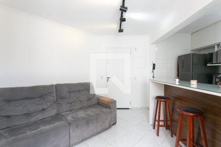 Sala de apartamento à venda com 1 quarto, 36m² em Vila Carmosina, São Paulo