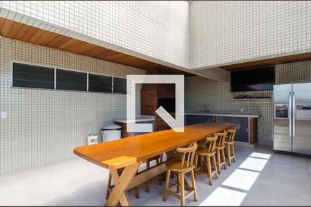 Área comum - Churrasqueira de apartamento à venda com 1 quarto, 55m² em Vila Sao Joao, São Bernardo do Campo