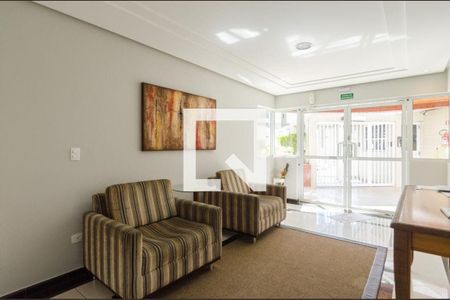 Área comum - Hall de apartamento para alugar com 1 quarto, 55m² em Vila Sao Joao, São Bernardo do Campo