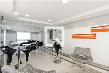 Área comum - Salão de festas de apartamento para alugar com 1 quarto, 55m² em Vila Sao Joao, São Bernardo do Campo