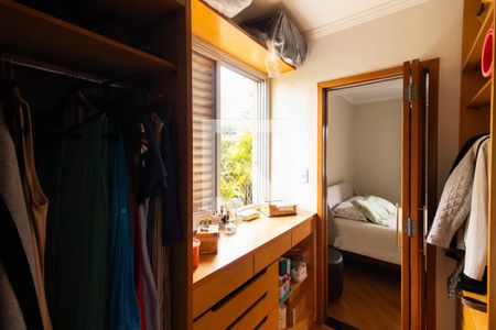 Closet da suíte 1 de apartamento à venda com 2 quartos, 78m² em Vila Pauliceia, São Paulo