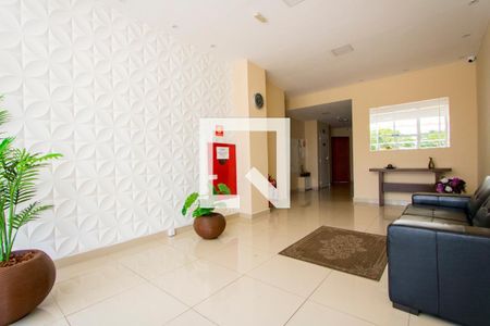 Hall de apartamento à venda com 2 quartos, 55m² em Vila Luzita, Santo André