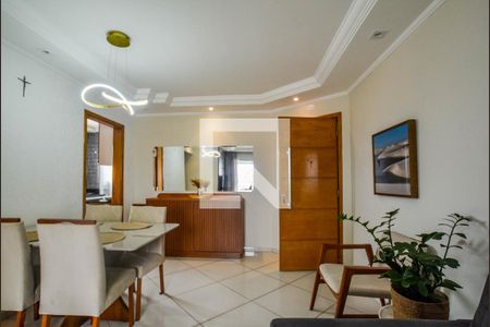 Sala de apartamento à venda com 2 quartos, 55m² em Vila Luzita, Santo André