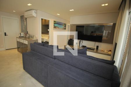 Sala de apartamento à venda com 3 quartos, 122m² em Campestre, Santo André