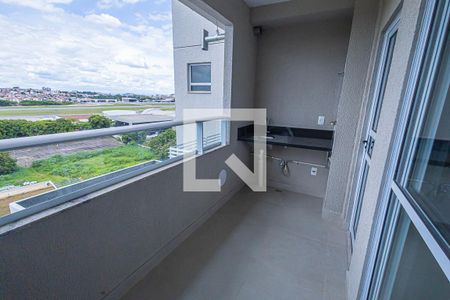 varanda de apartamento para alugar com 1 quarto, 63m² em Pampulha, Belo Horizonte