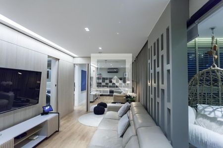 sala de apartamento para alugar com 3 quartos, 129m² em Buritis, Belo Horizonte