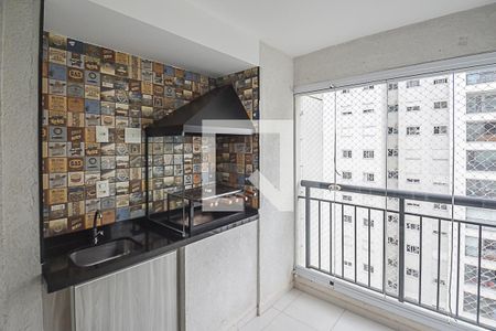 Varanda gourmet de apartamento à venda com 3 quartos, 69m² em Jardim Independencia, São Bernardo do Campo
