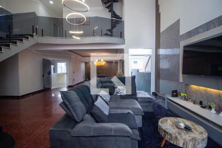 Sala  de casa de condomínio para alugar com 4 quartos, 479m² em Loteamento Dinora Rosa, Sorocaba