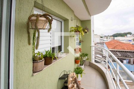 Varanda da Sala de apartamento à venda com 3 quartos, 120m² em Centro, Diadema