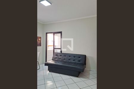 Sala de apartamento para alugar com 1 quarto, 52m² em Aviação, Praia Grande