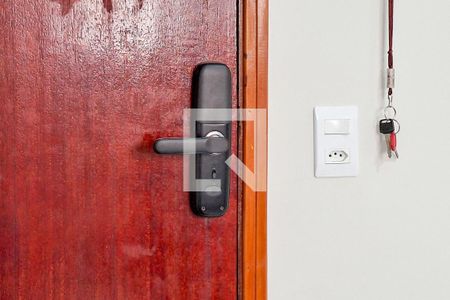 Fechadura eletrônica  de apartamento para alugar com 1 quarto, 52m² em Aviação, Praia Grande