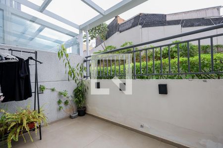 Varanda da Sala de apartamento à venda com 2 quartos, 103m² em Jardim Caboré, São Paulo