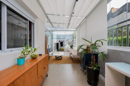 Varanda da Sala de apartamento à venda com 2 quartos, 103m² em Jardim Caboré, São Paulo