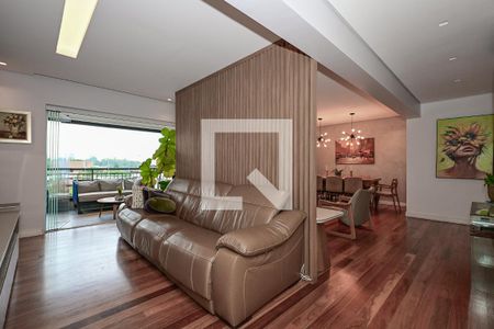 Sala de apartamento à venda com 4 quartos, 205m² em Paraíso do Morumbi, São Paulo
