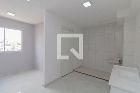 Sala/Cozinha de apartamento à venda com 1 quarto, 35m² em Vila Norma, São Paulo