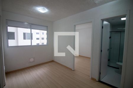 Sala de apartamento para alugar com 2 quartos, 33m² em Jardim Caravelas, São Paulo