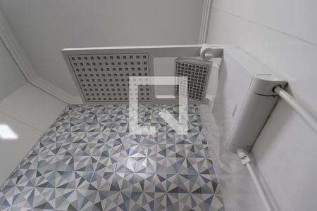 Banheiro Quarto 1 suíte de apartamento à venda com 2 quartos, 65m² em Vila Camilópolis, Santo André