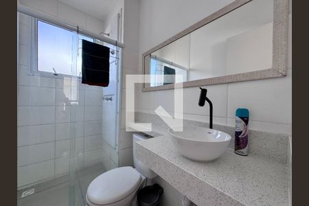 Banheiro Social de apartamento para alugar com 2 quartos, 50m² em Vargem Grande, Rio de Janeiro