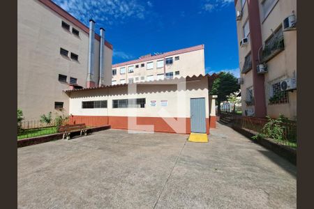 Área Comum - Salão de Festas de kitnet/studio para alugar com 1 quarto, 30m² em Jardim Dona Leopoldina, Porto Alegre