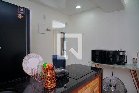 Cozinha de apartamento à venda com 1 quarto, 65m² em Itaipu, Niterói