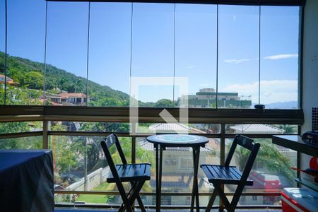 Varanda da Sala de apartamento à venda com 1 quarto, 65m² em Itaipu, Niterói