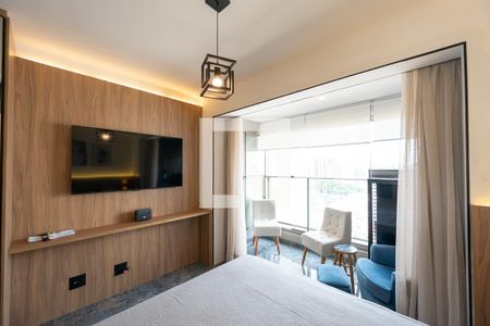 Sala/Quarto de kitnet/studio para alugar com 1 quarto, 26m² em Vila Clementino, São Paulo