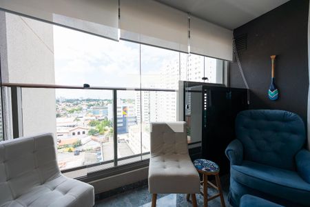 Varanda de kitnet/studio para alugar com 1 quarto, 26m² em Vila Clementino, São Paulo