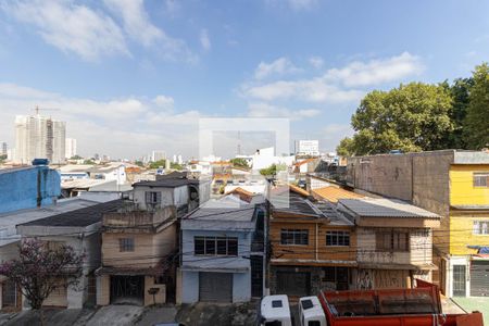 Vista Área de Serviço e Varanda de apartamento para alugar com 2 quartos, 37m² em Vila Ré, São Paulo
