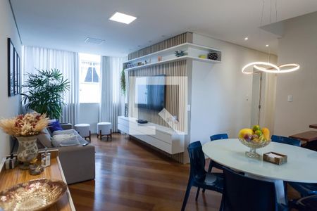 sala de apartamento à venda com 4 quartos, 232m² em Buritis, Belo Horizonte