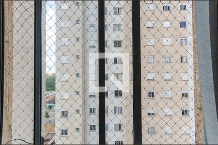 Sala - Janela de apartamento para alugar com 2 quartos, 40m² em Jardim Adelfiore, São Paulo