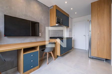 Sala/Cozinha de apartamento para alugar com 1 quarto, 24m² em Pinheiros, São Paulo