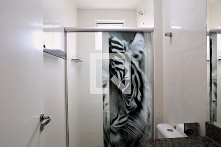 Banheiro da Suíte de apartamento à venda com 2 quartos, 59m² em Palmares, Belo Horizonte