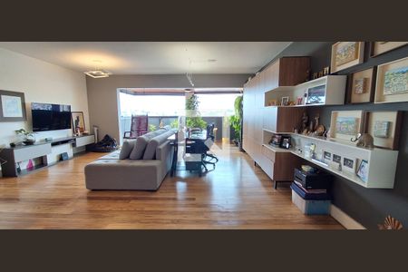 Sala  de apartamento à venda com 2 quartos, 132m² em Vila Caminho do Mar, São Bernardo do Campo