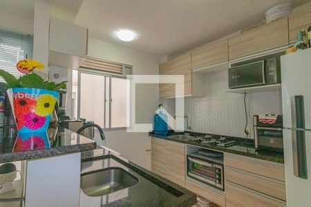 Cozinha e Área de Serviço de apartamento à venda com 2 quartos, 43m² em São José, Canoas