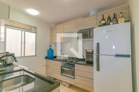 Cozinha e Área de Serviço de apartamento à venda com 2 quartos, 43m² em São José, Canoas