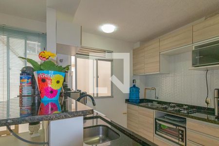 Cozinha e Área de Serviço de apartamento à venda com 2 quartos, 43m² em São José, Canoas