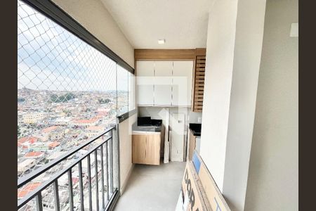 Sala/Cozinha de apartamento para alugar com 3 quartos, 56m² em Vila Hebe, São Paulo