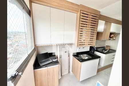 Sala/Cozinha de apartamento para alugar com 3 quartos, 56m² em Vila Hebe, São Paulo