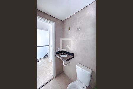 Banheiro da Suíte de casa de condomínio à venda com 3 quartos, 115m² em Vila Matilde, São Paulo