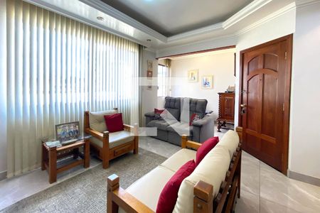 Sala de apartamento à venda com 3 quartos, 95m² em São Pedro, Belo Horizonte