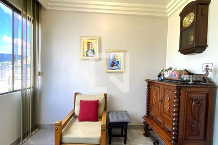 Extensão da Sala de apartamento à venda com 3 quartos, 95m² em São Pedro, Belo Horizonte