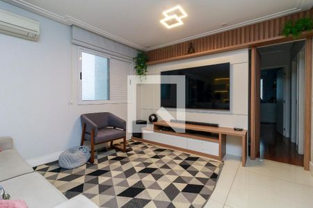 Sala de apartamento para alugar com 3 quartos, 121m² em Jardim Caravelas, São Paulo