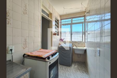Cozinha e Área de Serviço de apartamento à venda com 2 quartos, 68m² em Estácio, Rio de Janeiro